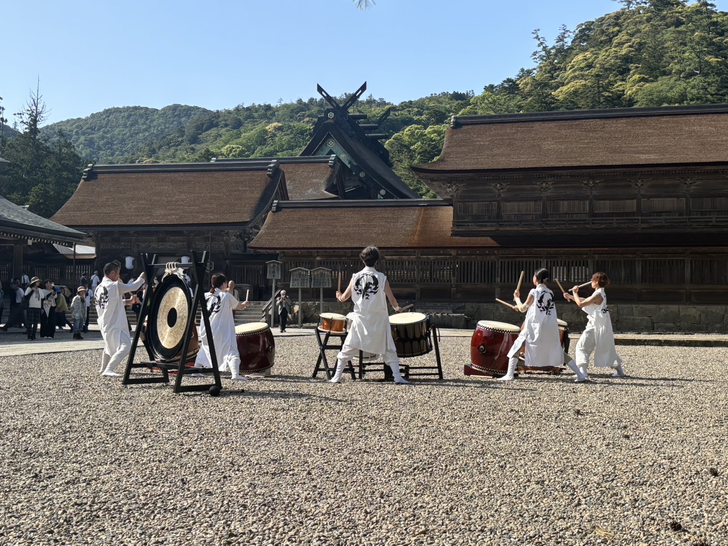 八咫烏　和太鼓演奏の奉納のアイキャッチ画像